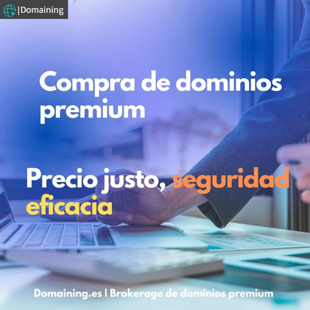 Compra de dominios premium | Domaining ES